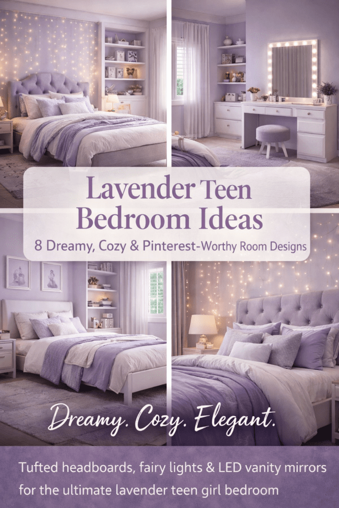 Lavender Teen Bedroom Ideas: 8 Dreamy & Cozy Room Designs
