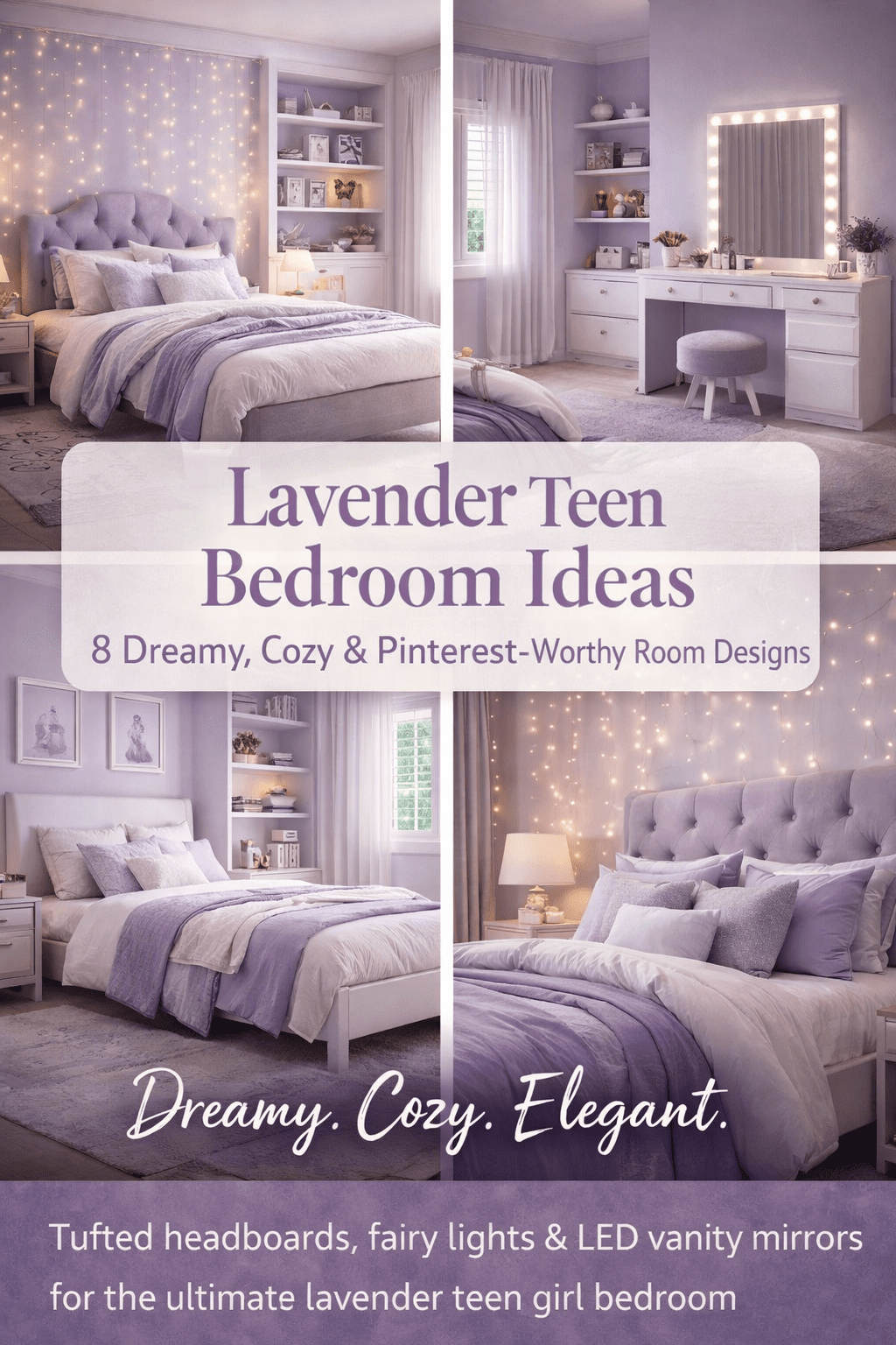 Lavender Teen Bedroom Ideas: 8 Dreamy & Cozy Room Designs