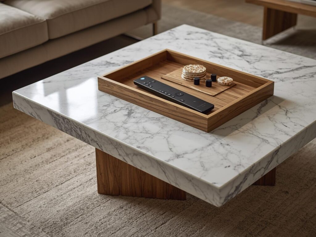 Coffee table marble 