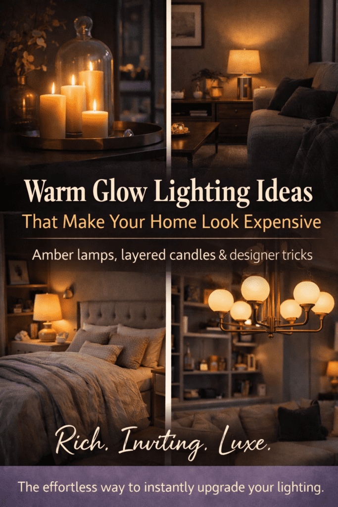 Warm Glow Lighting Ideas That Make Your Home Look Expensive
